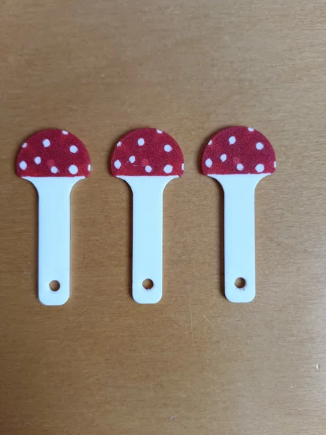 Móc khóa nhựa đa năng mở xe đẩy siêu thị (Shopping Cart Token) - Image 2