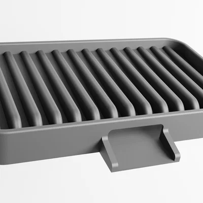 Khay Đựng Xà Phòng, Bông Tắm In 3D Có Rãnh Thoát Nước Hiện Đại