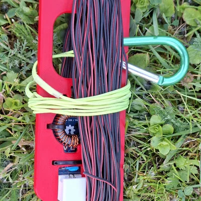 Navíječ với balun 49:1 tích hợp DG1JAN