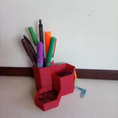 Khay Đựng Đồ Để Bàn 3D (Desk Organizer) Gọn Gàng Và Tiện Dụng