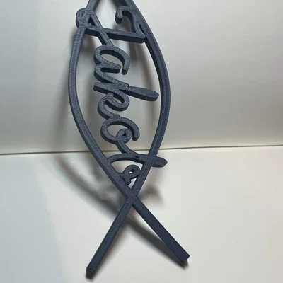 Jakob Kommunion – Biểu tượng Ichthys “Jakob” trang trí treo tường & để bàn