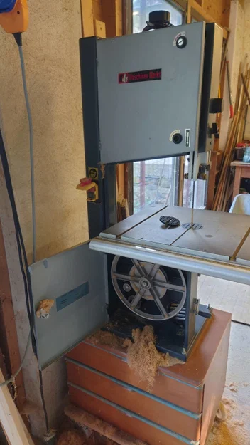 Tự in 3D miếng chèn bàn máy cưa vòng (Bandsaw Table Insert) cực chuẩn - Image 2