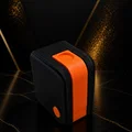 Móc treo/giá treo tường gập gọn – tối giản, nhỏ gọn, đen-cam - Thumbnail 4