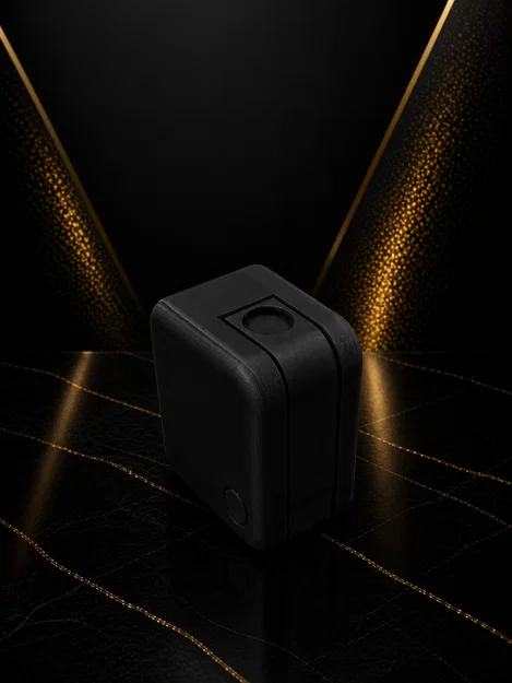 Móc treo/giá treo tường gập gọn – tối giản, nhỏ gọn, đen-cam - Image 6