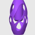 Mẫu lọ hoa nghệ thuật xoắn ốc 3D độc đáo trang trí nhà cửa - Thumbnail 2