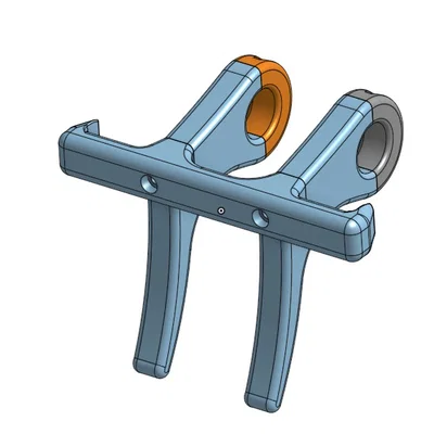 Giá đỡ trước ghi-đông xe đạp ESTR (ESTR Bicycle front rack)