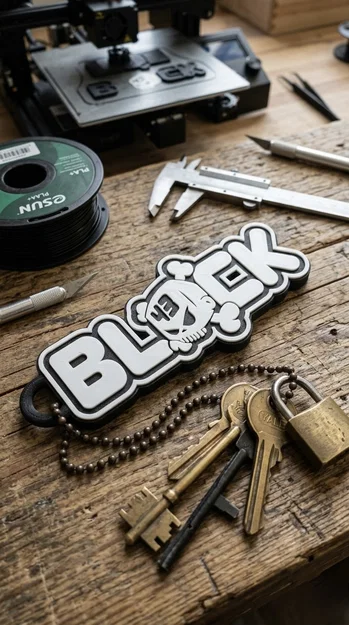 Móc khóa Ken Block 43 - Phụ kiện in 3D cực chất cho fan tốc độ - Image 2