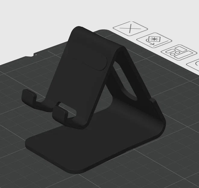 Giá đỡ điện thoại 3D để bàn - Đơn giản, bền bỉ và tiện lợi - Image 1