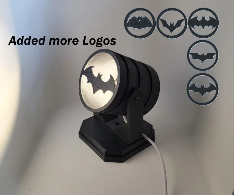 Đèn Batman Bat-Signal – Dễ In 3D & Lắp Ráp - Image 1