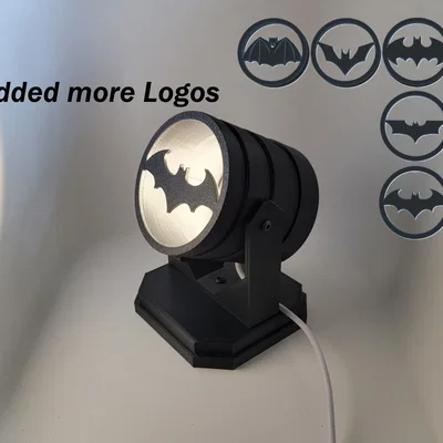 Đèn Batman Bat-Signal – Dễ In 3D & Lắp Ráp