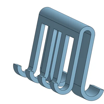 Giá treo squeegee & giá treo khăn cho cửa kính phòng tắm