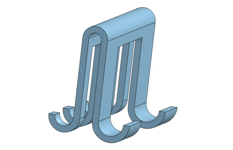 Giá treo squeegee & giá treo khăn cho cửa kính phòng tắm - Image 3