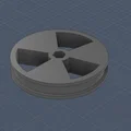 Bánh xe (Wheel) 2 phần: Vành (Rim) & Lốp (Tire) cho trục Hex - Thumbnail 1