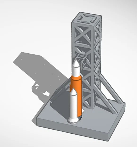 Mô hình tên lửa Artemis II ấn tượng cho người đam mê in 3D - Image 1