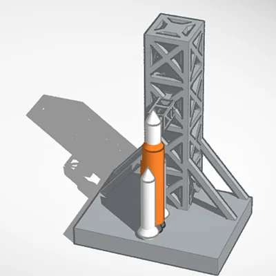 Mô hình tên lửa Artemis II ấn tượng cho người đam mê in 3D