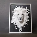 Phù điêu đầu sư tử (Bas-relief) - Thumbnail 1