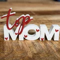 Top Mom – Bảng chữ 3D | Quà Mother’s Day | Decor nhiều màu - Thumbnail 2