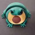 Đồ chơi fidget ếch bơ articulated print-in-place (in 3D) - Thumbnail 1