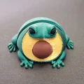 Đồ chơi fidget ếch bơ articulated print-in-place (in 3D) - Thumbnail 4