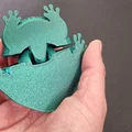 Đồ chơi fidget ếch bơ articulated print-in-place (in 3D) - Thumbnail 5