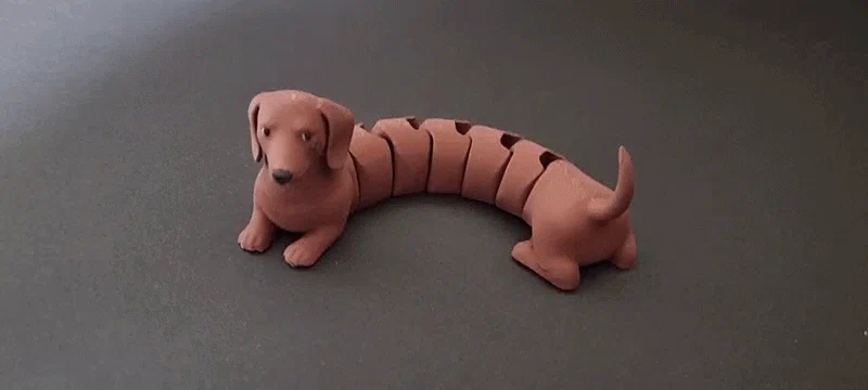 Chó Dachshund Flexi Khớp Nối (Articulated) Nhiều Màu - Image 1