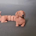 Chó Dachshund Flexi Khớp Nối (Articulated) Nhiều Màu - Thumbnail 3