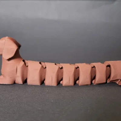 Chó Dachshund Flexi Khớp Nối (Articulated) Nhiều Màu