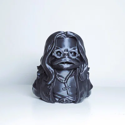 Mô hình in 3D chú vịt cao su phong cách huyền thoại Ozzy Osbourne