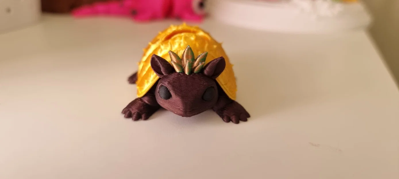 Đồ chơi fidget armadillo trái thơm flexi khớp nối - Image 1