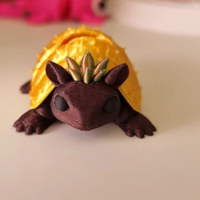 Đồ chơi fidget armadillo trái thơm flexi khớp nối