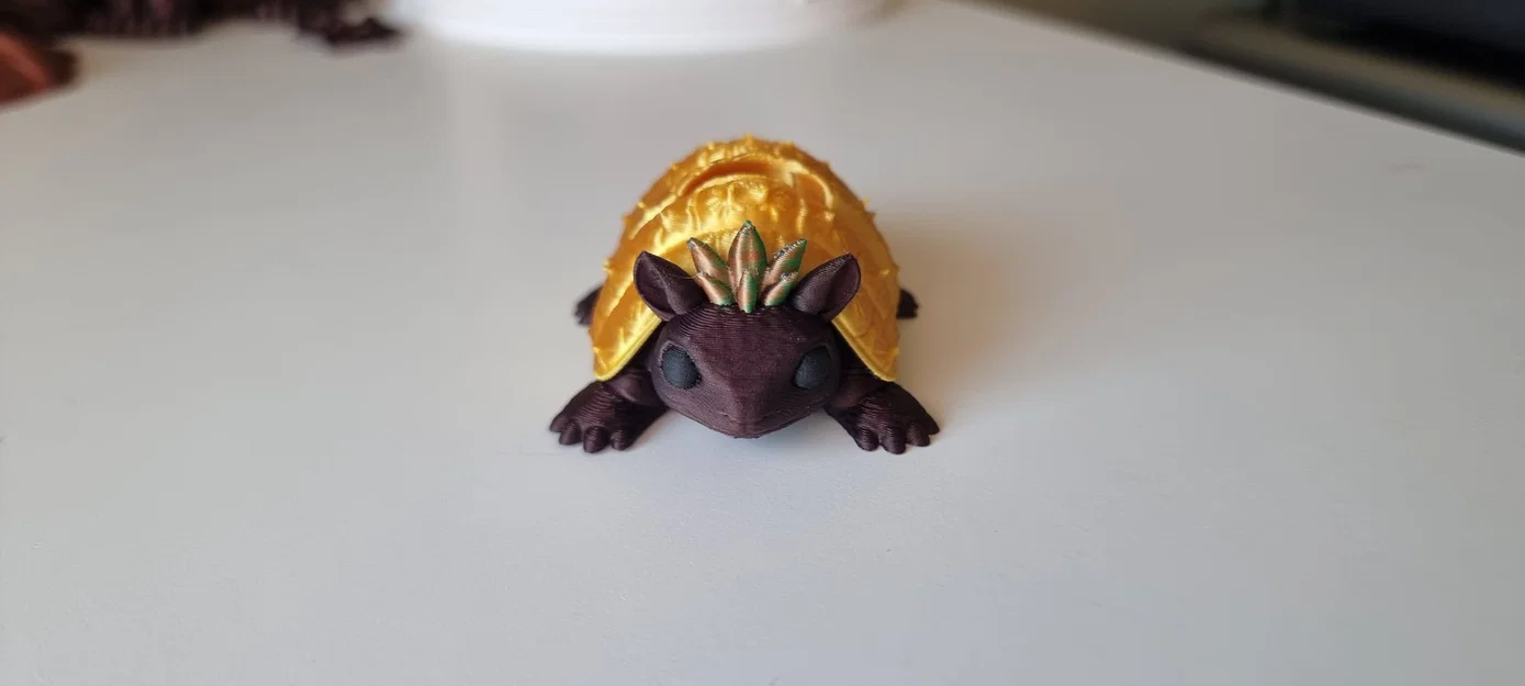 Đồ chơi fidget armadillo trái thơm flexi khớp nối - Image 3