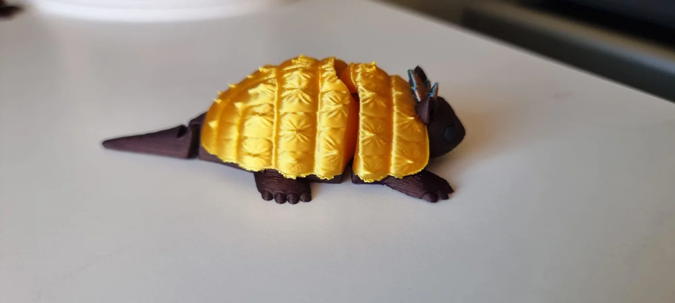 Đồ chơi fidget armadillo trái thơm flexi khớp nối - Image 4