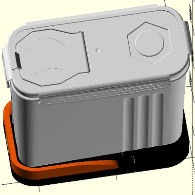 Vỏ dock SpoolSense Scanner (ESP32+PN5180+LCD I2C 16x2+RGB) cho Prusa XL