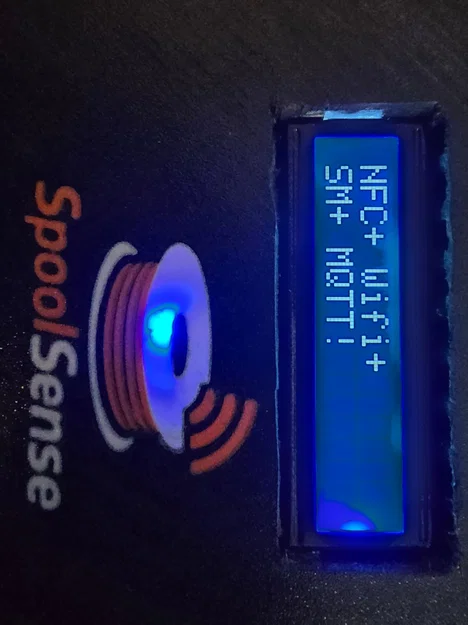 Vỏ dock SpoolSense Scanner (ESP32+PN5180+LCD I2C 16x2+RGB) cho Prusa XL - Image 9