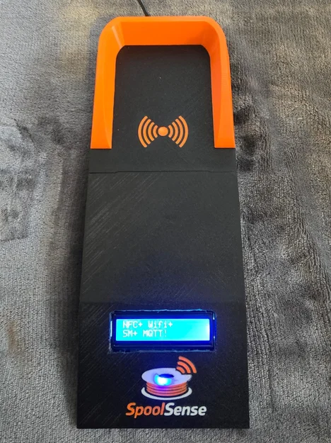 Vỏ dock SpoolSense Scanner (ESP32+PN5180+LCD I2C 16x2+RGB) cho Prusa XL - Image 10