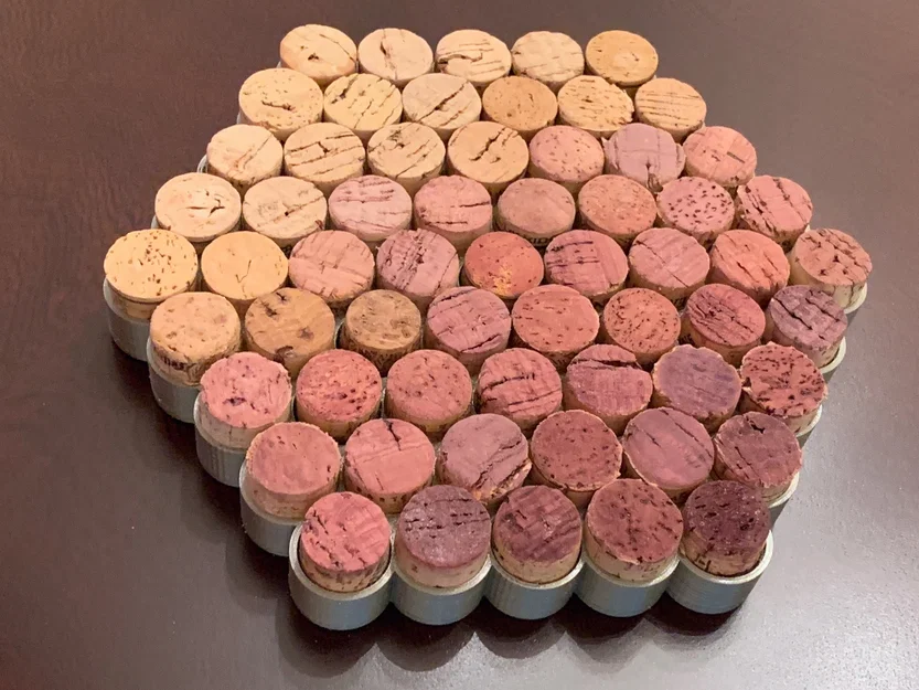 Miếng lót nồi nút bần rượu vang (Wine Cork Trivet) - Image 4