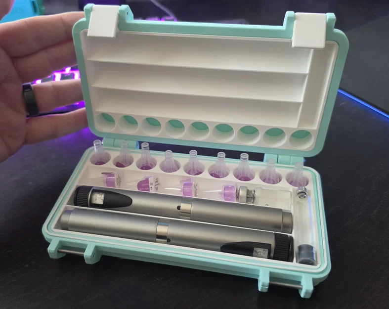 Hộp đựng 3 bút peptide (3 peptide pen storage box) - Image 1