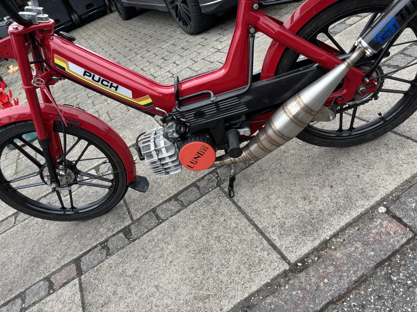 Nắp flywheel có khe thoáng cho Puch Maxi E50 - Image 3