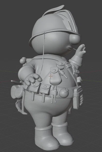 Mô hình 3D nhân vật Doozer từ Fraggle Rock - File in ấn chi tiết - Image 3