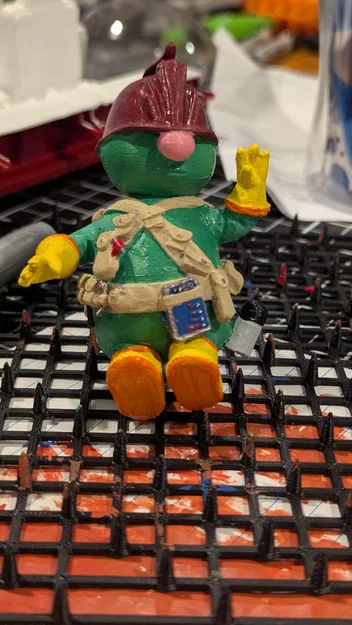 Mô hình nhân vật Doozer (Fraggle Rock) ngồi lái xe cực dễ thương - Image 2