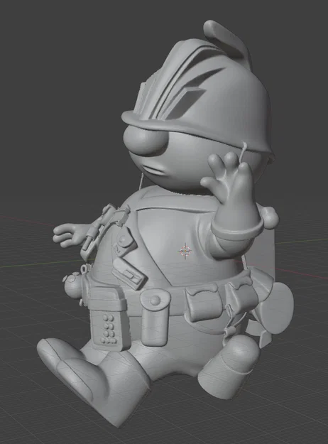 Mô hình nhân vật Doozer (Fraggle Rock) ngồi lái xe cực dễ thương - Image 3