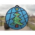 Ornament Cây Thông Noel Kính Màu (Stained Glass) - In Bambu AMS - Thumbnail 1