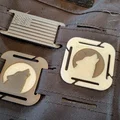 Tag MOLLE 2 Chiều - Sói (Wolf) - Thumbnail 1