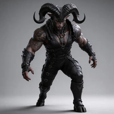 Mô hình Satyr 1 - Chiến binh thần thoại chi tiết cho in 3D