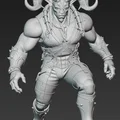 Mô hình Satyr 1 - Chiến binh thần thoại chi tiết cho in 3D - Thumbnail 2