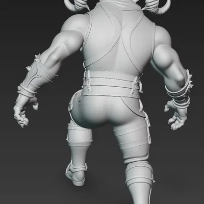 Mô hình Satyr 1 - Chiến binh thần thoại chi tiết cho in 3D