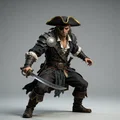 Mô hình Cướp biển (Pirate 4) tỉ lệ 1:24 cho in 3D Resin - Thumbnail 1