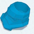 Ống cắm bút Stormtrooper phong cách Low Poly cho fan Star Wars - Thumbnail 2