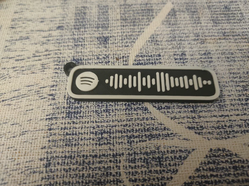 Móc khóa mã Spotify in 3D - Phụ kiện âm nhạc cá nhân hóa - Image 3