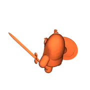 Mô hình 3D Hiệp Sĩ Dũng Cảm (Valiant Knight) cực cute để in tại nhà - Image 1